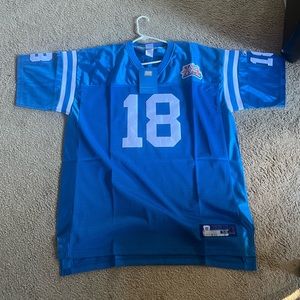 Peyton Manning Indianapolis Colts Reebok Jersey Super Bowl XLI Patch 56 2XL XXL